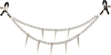 Load image into Gallery viewer, Daggers Double Chain Nipple Clamps