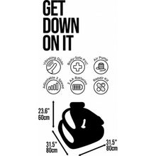 Load image into Gallery viewer, Get Down On It Inflatable Vibrating Dildo