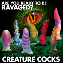 Load image into Gallery viewer, Creature Cocks Sabretooth Silicone Dildo 11" Alien Dong Huge Suction Cup Sex Toy