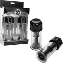 Load image into Gallery viewer, Black Maxxx Powerful Twist Nipple Suckers