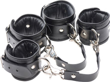 Load image into Gallery viewer, PU Leather Lined Cuffs - Ankle