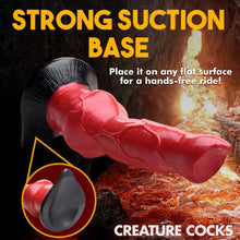Load image into Gallery viewer, Creature Cocks Hell-Bound Fantasy Penis Silicone Dildo Anal Plug Sex Toy