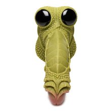Load image into Gallery viewer, Creature Cock Swamp Monster Green Scaly Silicone Dildo
