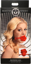 Load image into Gallery viewer, Blossom Gag Silicone Rose Gag