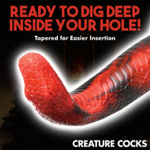 Load image into Gallery viewer, Creature Cocks King Cobra Silicone Dildo Realistic Anal Snake Sex Toy