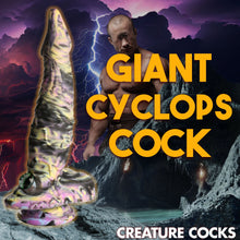 Load image into Gallery viewer, Creature Cocks Cyclops Monster Silicone Dildo 11.3" Giant Anal Plug