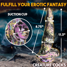 Load image into Gallery viewer, Creature Cocks Cyclops Monster Silicone Dildo 11.3" Giant Anal Plug