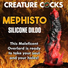 Load image into Gallery viewer, Creature Cocks Mephisto Silicone Veined Dildo Realistic Dong Sex Toy