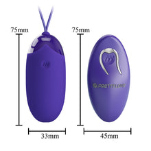 Load image into Gallery viewer, Pretty Love Berger Youth Remote Control Vibrating Egg Vibrator USB Sex Toy