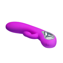 Load image into Gallery viewer, Pretty Love Nicola G-Spot Rabbit Vibrator Clitoral Stimulator Sucker USB