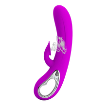 Load image into Gallery viewer, Pretty Love Nicola G-Spot Rabbit Vibrator Clitoral Stimulator Sucker USB