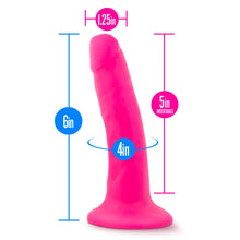 Load image into Gallery viewer, Blush Neo 6'' Dual Density Cock Realistic Dildo Suction Cup Dong Sex Toy