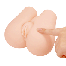 Load image into Gallery viewer, Crazy Bull Missionary Vagina Anal Vibrating Male Masturbator