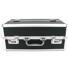 Load image into Gallery viewer, BMS Lockable Keyless Large Vibrator Case Sex Toy Storage Trunk Chest Black