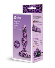 Load image into Gallery viewer, B-VIBE NOVICE PLUG LEOPARD