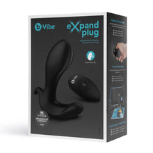 Load image into Gallery viewer, B-Vibe EXPAND PLUG Vibrating Prostate Massager Anal Plug