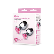 Load image into Gallery viewer, B-Vibe JEWEL heart METAL TRAINING SET