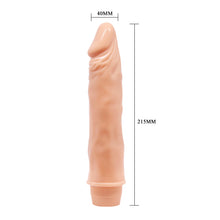Load image into Gallery viewer, Baile Dwarf 8.3" Realistic Veined Vibrating Dildo 21cm