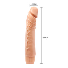 Load image into Gallery viewer, Baile Dybbuk 9.5" Realistic Veined Vibrating Dildo 24cm