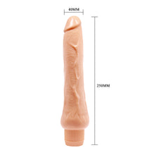 Load image into Gallery viewer, Baile Dryad 9.8" Realistic Veined Vibrating Dildo 25cm