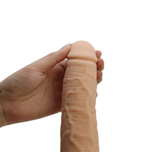 Load image into Gallery viewer, Baile Dick 11" Vibrating Dildo 28cm Large Veined Dong Suction Cup Base