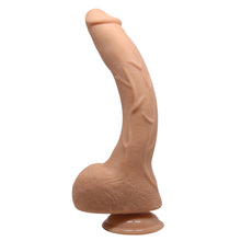 Load image into Gallery viewer, Baile Jack 10.6" Realistic Dildo Veined Curved Flexible 27cm Large Dong