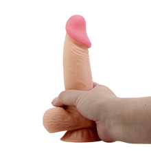 Load image into Gallery viewer, Pretty Love Sliding Skin Dildo 7.6" Realistic Suction Cup Dong Sex Toy