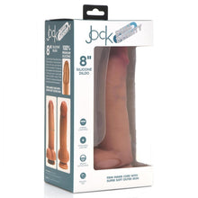 Load image into Gallery viewer, Jock 8" Dual Density Silicone Dildo Balls Realistic Dong Suction Cup Sex Toy