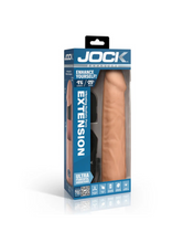 Load image into Gallery viewer, JOCK Enhancers 1.5" Vibrating Penis Extension w/ Remote - Light