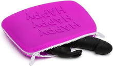 Load image into Gallery viewer, Happy Rabbit HAPPY Large Silicone Zip Storage Case