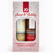 Load image into Gallery viewer, JO Champagne & Strawberry Chocolate Flavoured Lubricant Edible Oral Sex Lube