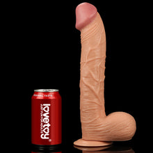 Load image into Gallery viewer, Lovetoy 12'' Legendary King Size Realistic Dildo Large XXXL Flesh Sex Toy