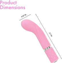 Load image into Gallery viewer, Pillow Talk Racy Bullet Curved G-Spot Vibrator Rechargeable Teal Pink
