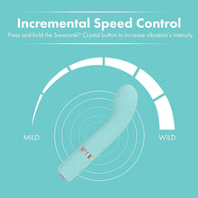 Load image into Gallery viewer, Pillow Talk Racy Bullet Curved G-Spot Vibrator Rechargeable Teal Pink