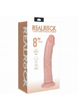 Load image into Gallery viewer, RealRock- 8 " Vibrating and Rotating Cock - Regular Curved - Flesh