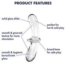 Load image into Gallery viewer, Satisfyer Double Crystal HOT & COLD Temperature Glass Double Ended Dildo Sex Toy