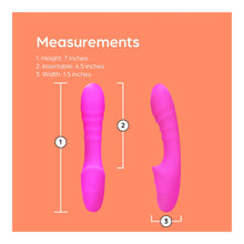 Load image into Gallery viewer, So Divine Pash Ribbed Vibrator Pink