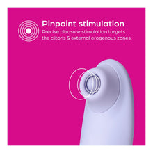 Load image into Gallery viewer, So Divine Pearl Clitoral Beaded Pleasure stimulator purple