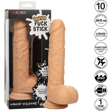 Load image into Gallery viewer, Squirting Fuck Stick 9" Vibrating Dildo Suction Cup Dong Flesh Sex Toy