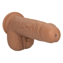 Load image into Gallery viewer, Squirting Fuck Stick 9" Vibrating Dildo Suction Cup Dong Brown Sex Toy