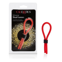 Load image into Gallery viewer, Silicone Stud Lasso - Red