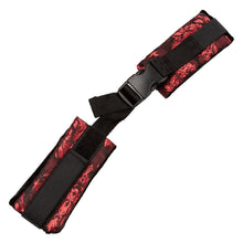 Load image into Gallery viewer, Scandal Control Cuffs Red & Black Adjustable wrists or ankles