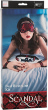 Load image into Gallery viewer, Scandal Bed Restraint Kit Red