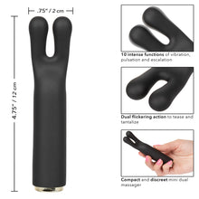 Load image into Gallery viewer, CalExotics Raven Charmer Vibrator Rechargeable