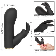 Load image into Gallery viewer, CalExotics Raven Bunny Vibrator Rechargeable