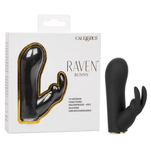 Load image into Gallery viewer, CalExotics Raven Bunny Vibrator Rechargeable