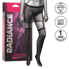 Load image into Gallery viewer, CalExotics Radiance One Piece Garter Skirt With Thigh Highs