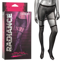 Load image into Gallery viewer, CalExotics Radiance One Piece Garter Skirt With Thigh Highs