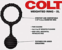 Load image into Gallery viewer, COLT Weighted Ring XL