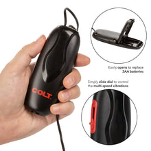 Load image into Gallery viewer, Colt Turbo Bullet Vibrator Black